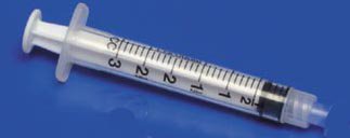 Syringe 3cc LL Tip Monoject™ 3 mL Blister Pack Luer Lock Tip Without Safety (100/BX 8BX/CS) by Cardinal  ID 1180300777